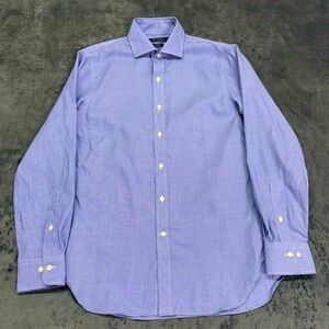 Polo Ralph Lauren Slim Fit Easy Care Blue Dress Shirt 14.5 32/33